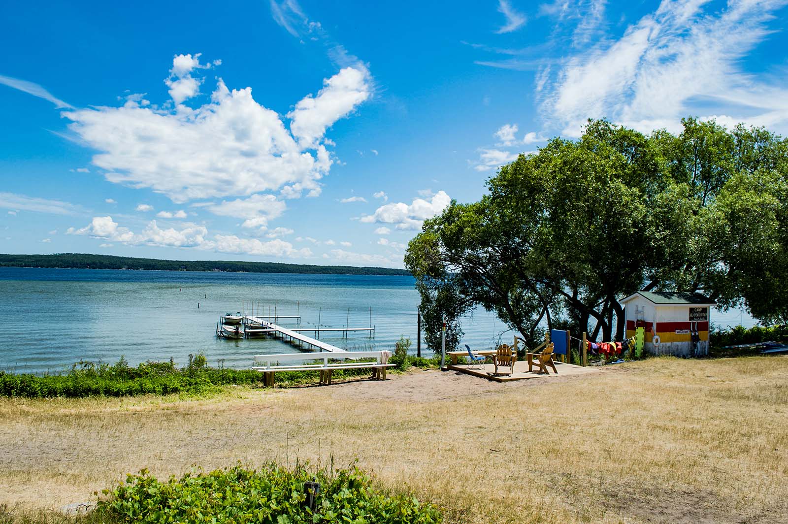 Lake view from Camp AGQ