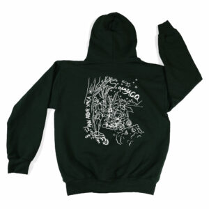 Camp AGQ "Campfire" Green Hoodie