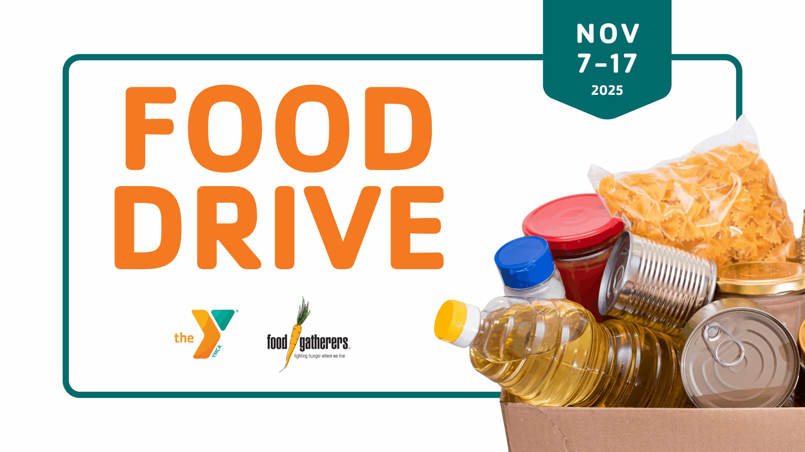 Food Gatherers Food Drive Ann Arbor YMCA