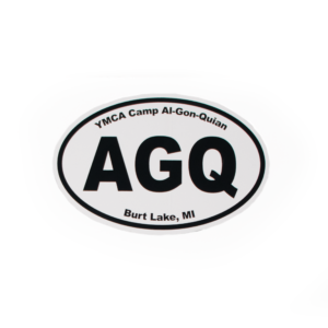 AGQ Oval Sticker